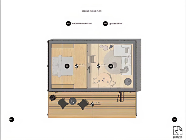 Barndominium House, Tiny House, Modern House, Architectural Plans - 16ft x 28ft ( 448 Sq Ft ) 1  (6).png