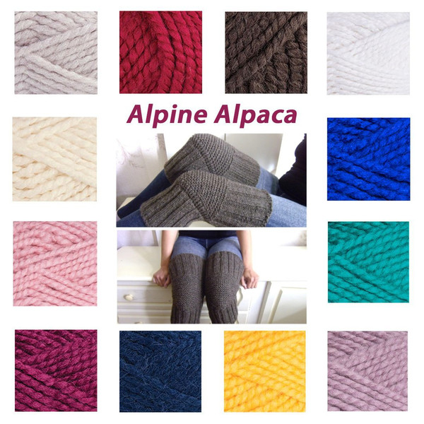 Alpaca  Knee Pads Knitted Handmade  Knee Warmer  Therapeutic for the Knee.jpg