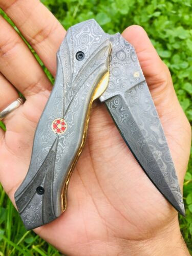 Unique-Gift-Choice-Handmade-Damascus-Folding-Pocket-Knife-with-Leather-Ideal-EDC-for-Him (2).jpg