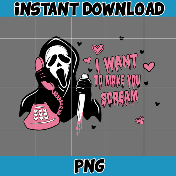 Ghostface Horror Valentine PNG, Valentine's Day Horror Character, Horror Valentine Png, Valentine's Day Png (6).jpg