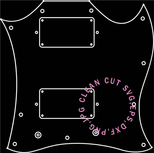 GIBSON SG GUITAR PICKGUARD VECTOR FILE copy.jpg