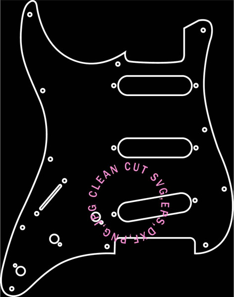 LEFT HANDED FENDER STRATOCASTER  PICKGUARD GUITAR LINE ART VECTOR FILE copy.jpg