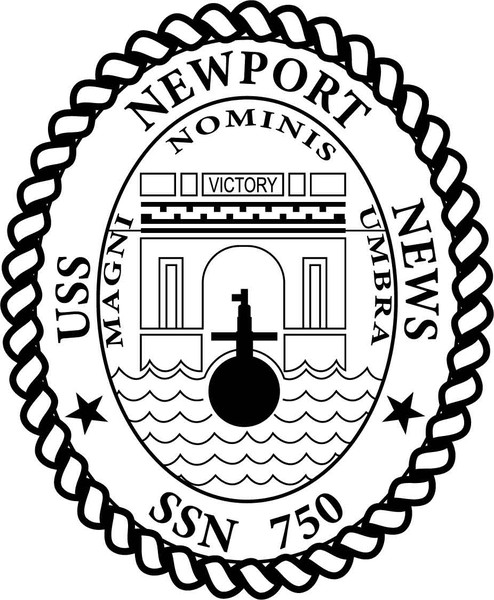 USS NEWPORT NEWS SSN 750 ATTACK SUBMARINE PATCH VECTOR FILE.jpg