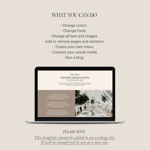 Event Planner Squarespace Website Template, Wedding Planning Template, Photographer Portfolio Website (6).jpg