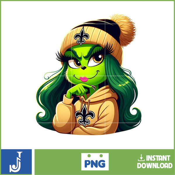 Girl Grinch Football PNG, American Football PNG, Football Mascot Png,Team Football High Quality Png, Football Shirt (22).jpg