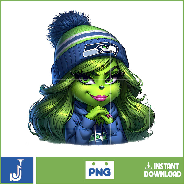 Girl Grinch Football PNG, American Football PNG, Football Mascot Png,Team Football High Quality Png, Football Shirt (23).jpg