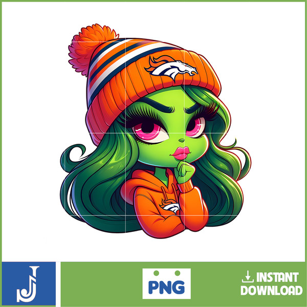 Girl Grinch Football PNG, American Football PNG, Football Mascot Png,Team Football High Quality Png, Football Shirt (25).jpg