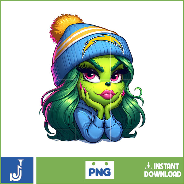 Girl Grinch Football PNG, American Football PNG, Football Mascot Png,Team Football High Quality Png, Football Shirt (32).jpg