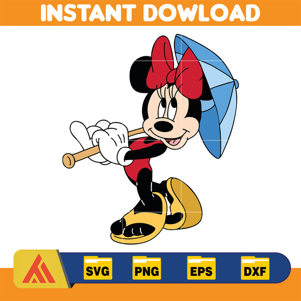 Summer Minnie, Summer Mickey, Mickey and Minnie Beach Time, Layered and Editable Files, Instant Download (3).jpg