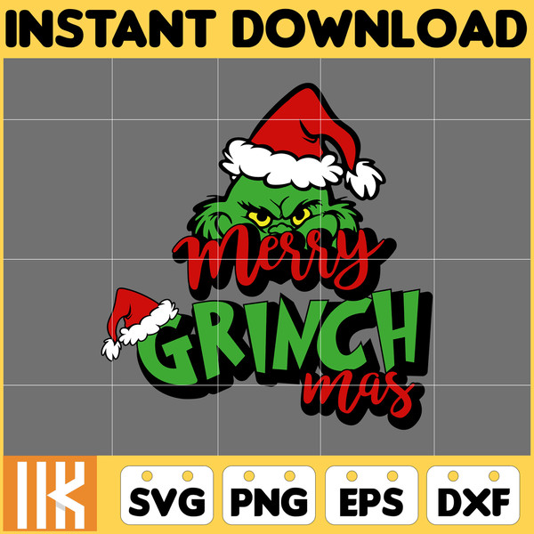 The Grnich Svg, Merry Grnichmas Svg, Retro Grinch Svg, Christmas Sublimation, Digital Sublimation, Unique Designs (114).jpg