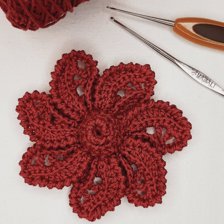 Set of 3 crochet patterns: flowers, leaf. Crochet flower tutorial pdf. Crochet applique patterns Irish Lace.