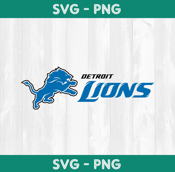 Detroit Lions Logo Svg, Detroit Lions Svg, NFL Logo Svg, NFL - Inspire ...