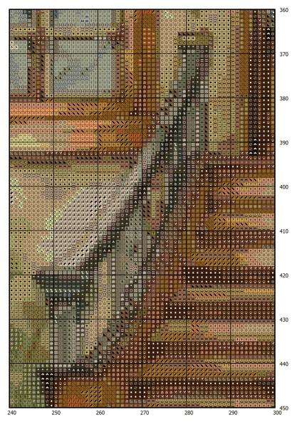 Cottage - Cross Stitch Pattern - PDF Counted House Village - Fabulous Fantastic Magical Little House in Garden - House in Flowers - 5 Sizes (2).png