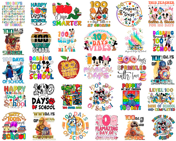 Big Bundle 100 Days Of School Png Svg (7).jpg