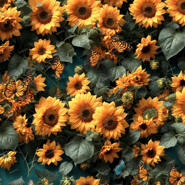 Sunflowers and Butterflies 42.jpg