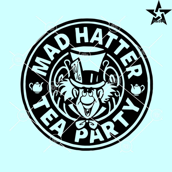 Mad Hatter SVG, Mad hatter Starbucks svg, Disney Starbucks SVG.jpg