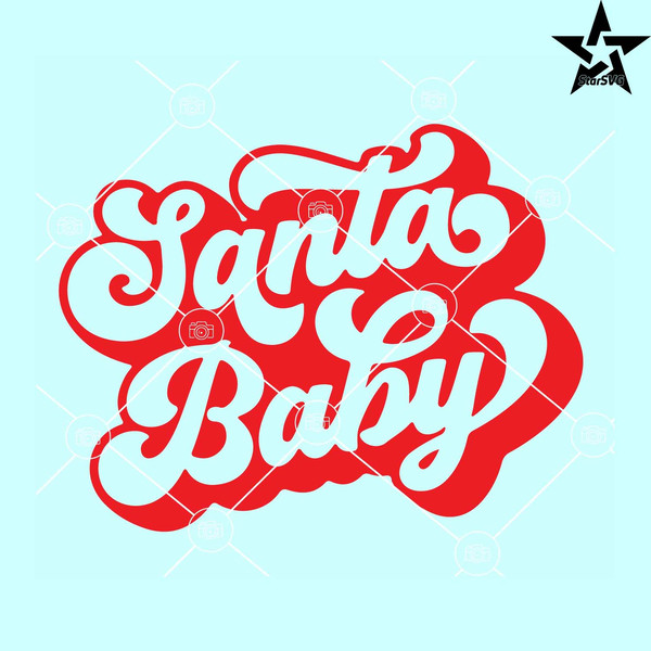 Santa baby retro wavy svg, Santa baby svg, Santa baby png, Santa baby cricut file.jpg