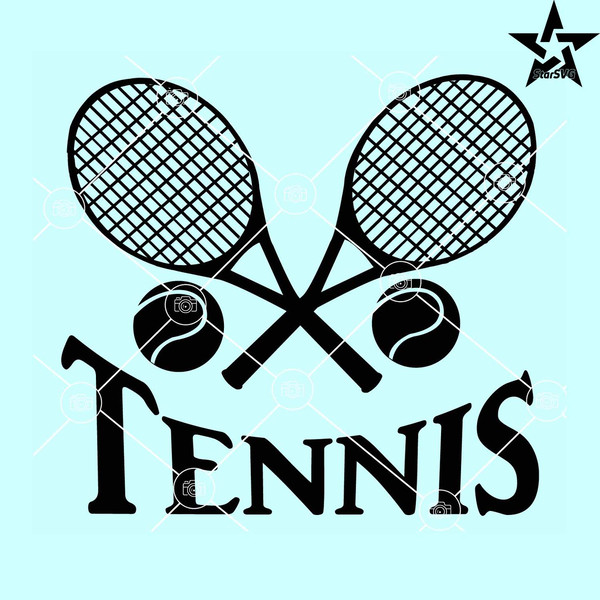 Tennis svg, Tennis rackets svg, Crossed rackets svg, Tennis ball svg, Sports SVG, Love tennis svg.jpg