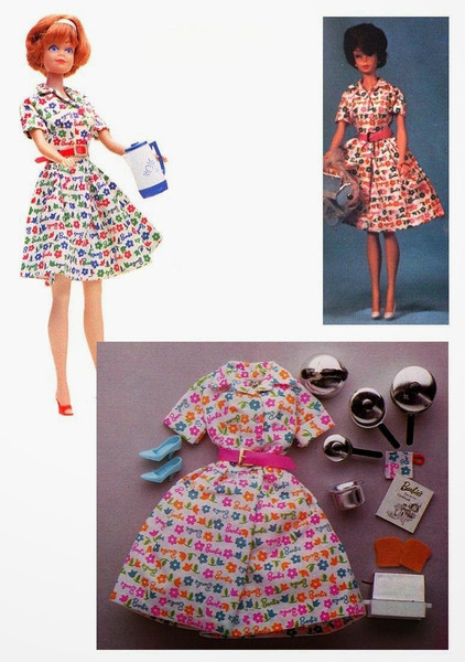 Summer dress sewing patterns for Fashion doll Barbie.jpg