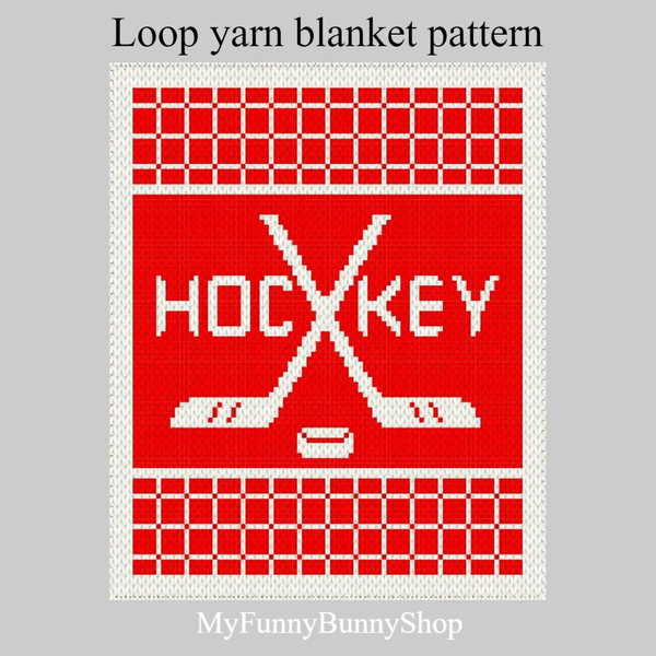 loop-yarn-finger-knitted-hockey-blanket