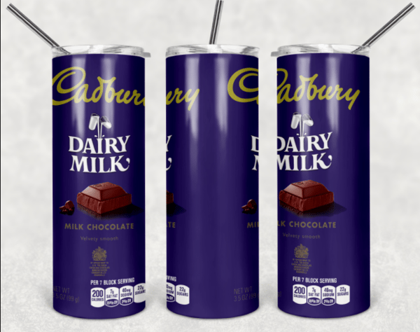 Cadbury Chocolate 20oz Skinny Tumbler Design.PNG