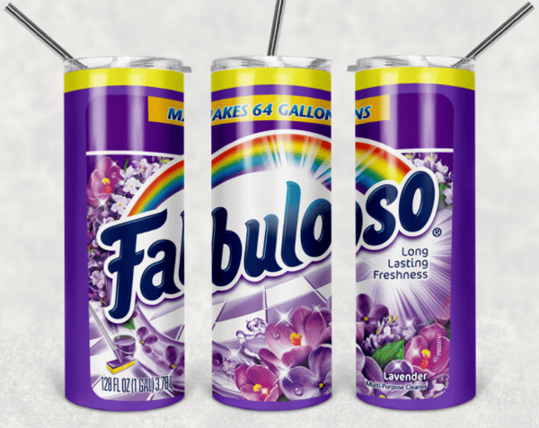 Fabuloso 20oz Skinny Tumbler Design.PNG