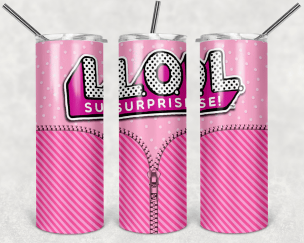 LOL Surprise 20oz Skinny Tumbler Design.PNG