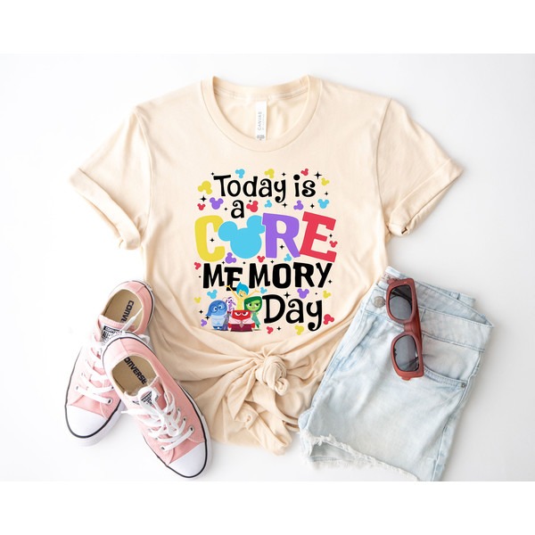 Today Is A Core Memory Day Shirt, Disney Inspired Trip Tee, Mickey Ear Shirt, Inside Out Friends Tee, Unisex T-Shirts