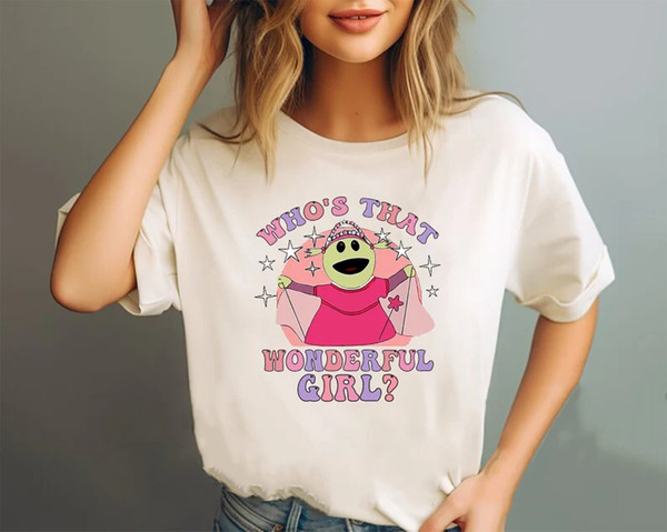 Nanalan Who's That Wonderful Girl Retro Shirt, Nanalan Sweatshirt, Nanalan Merch, Nanalan Cartoon Shirt, Nanalan Meme, Cartoon Shirts.jpg