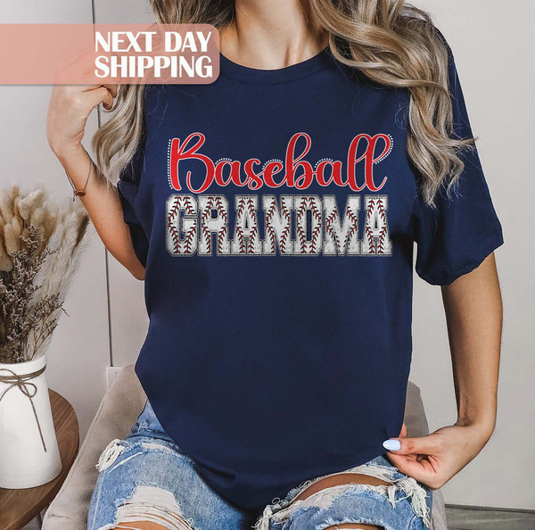 Grandma Baseball Tee, Sports Grandma Shirt, Baseball Season Tee, Baseball Game Day, Baseball Family Tee, Baseball Gifts, Baseball Gigi Shirt.jpg