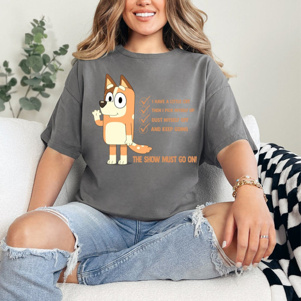 Bluey Mom funny Tee Shirt, Checklist for bluey mom Tee Shirt, Chili's check list hoodie, gift for Mothers Day, perfect Gift.jpg