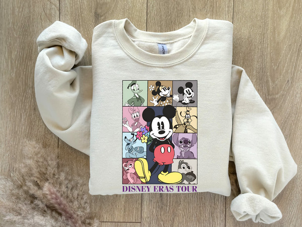 Eras Tour Mickey And Friends Sweater, Eras Tour Mickey And Friends Shirt, Concert Music Disneyland Sweater, Eras Tour Mickey Tee,.jpg