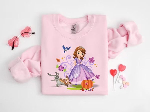 Personalized Name Shirt, Sophia Disney Shirt, Disneyland Birthday Party Shirt, Gift for Girls, Birthday Girl Shirt, Disney Vacation T-shirt.jpg