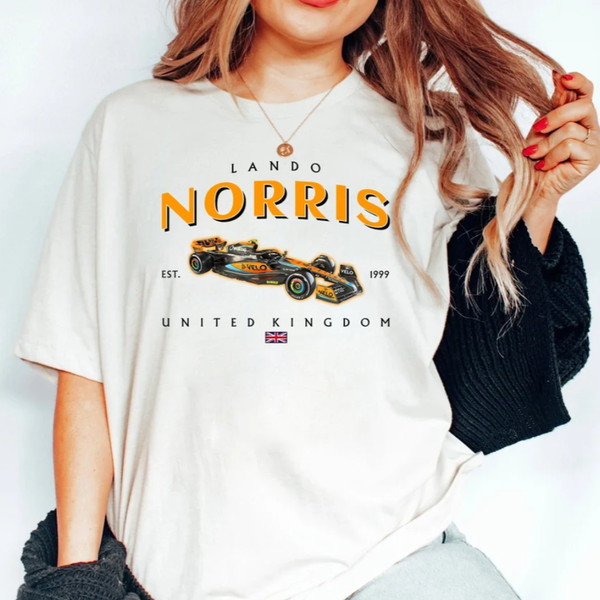 Lando Norris Shirt, Lando Norris Formula One Sweatshirt, Norris F1 Sweater, F1 Shirt Lando Norris, Lando Norris, F1 Shirt, F1 T shirt.png