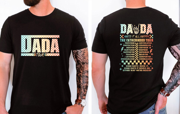 Dada Tour Shirt, The Fatherhood Tour T-shirt, Father's Day Shirt, Gift For Dada, Dad Life Shirt , Gift For Husband.jpg
