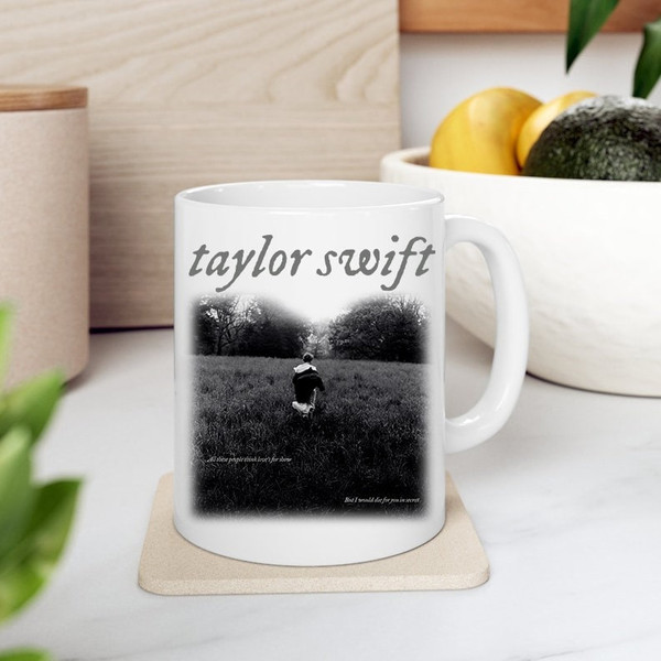 Taylor Swift The Eras Tour Mug, Taylor Swift Mug, The Eras Tour Mug, Singer Gift, Gift For Her White 11 oz Ceramic Mug Gift for Music Lover2.jpg