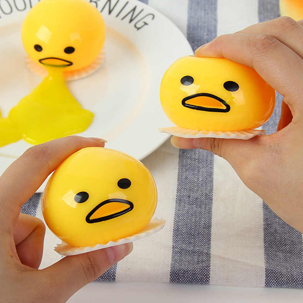 Vomiting Egg Yolk Fun Stress Buster Ball - Inspire Uplift