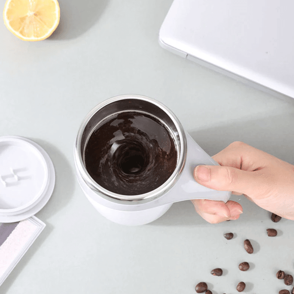 At Long Last: A Self-Stirring Coffee Mug