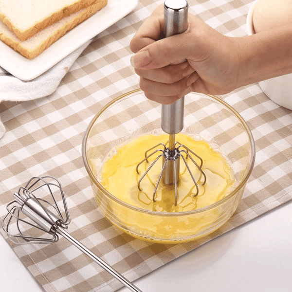 14 inch Semi-Automatic Hand Push Whisk Blending Whisking Beating