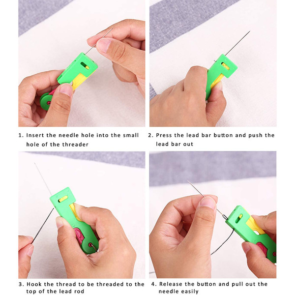 How to Use a Needle Threader (Full Tutorial)