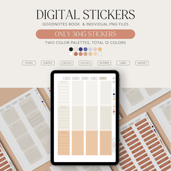 Vintage Journal Stickers, Printable Planner Kit, Sticky Note - Inspire  Uplift