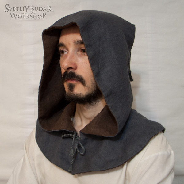 Leather cape White Orchard inspired Witcher / larp cape / medieval