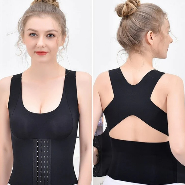 Buttoned Body Shapewear For Hunchback - Inspire Uplift