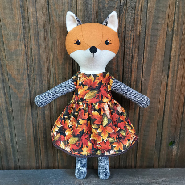 fox-plush