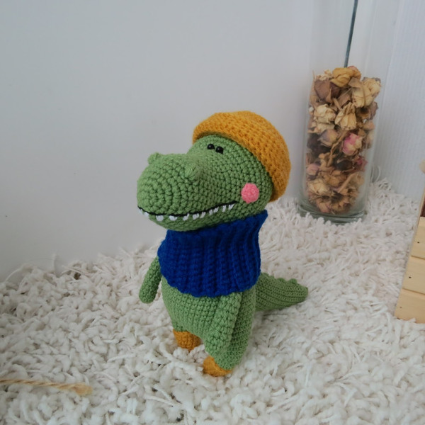 Amigurumi Alligator crochet pattern PDF