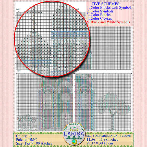 Russian Church pattern