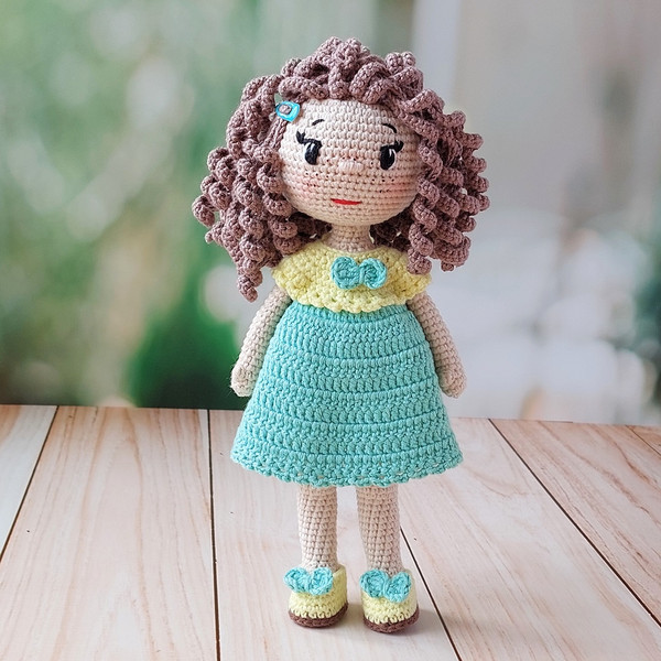 Baby doll body crochet pattern PDF in English Amigurumi basi - Inspire  Uplift
