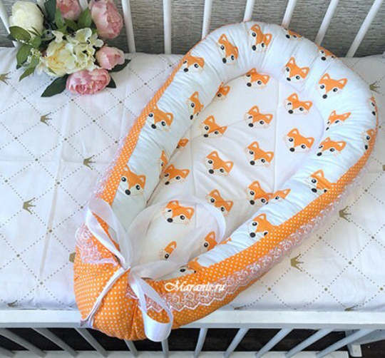 Floral Baby Nest, Baby Nest Bed