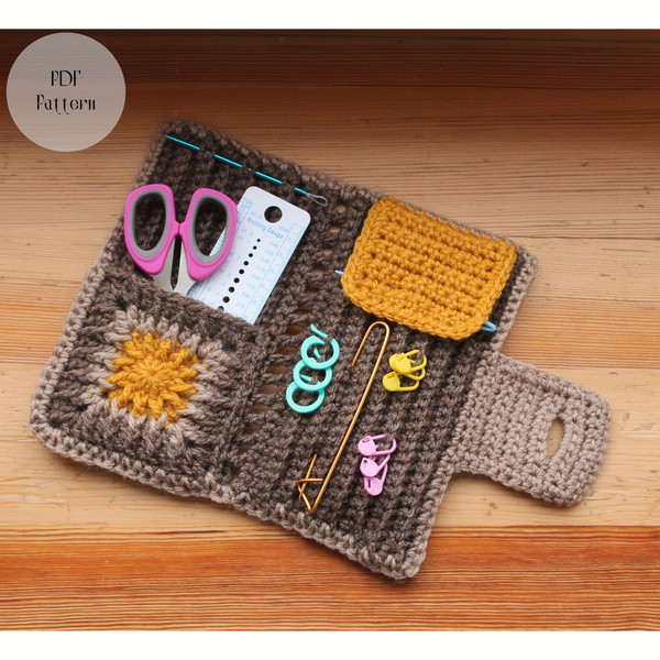 1 Piece Crochet Needle Case Organizer Crochet Hook Case Only