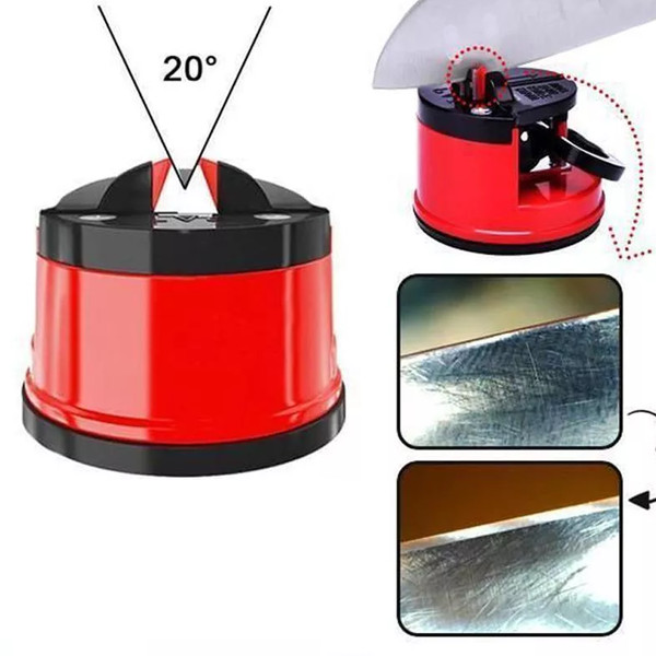 Improved Suction Cup Knife Sharpener - Inspire Uplift